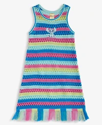 Disney Toddler and Little Girls Crochet With Fringe Hem Dress