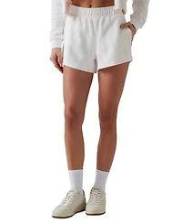 Guess Women's Primula Cotton High Rise Pull-On Shorts
