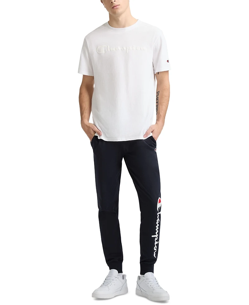 Champion Men's Classic Logo Crewneck Short-Sleeve T-Shirt
