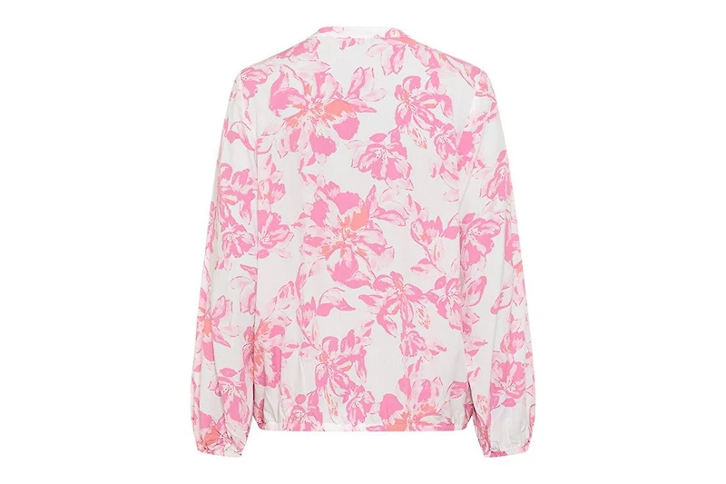 Olsen Women's Floral Tunic Blouse