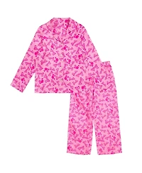 Barbie Girls Lounge Pajama Shirt and Pants Sleep Set