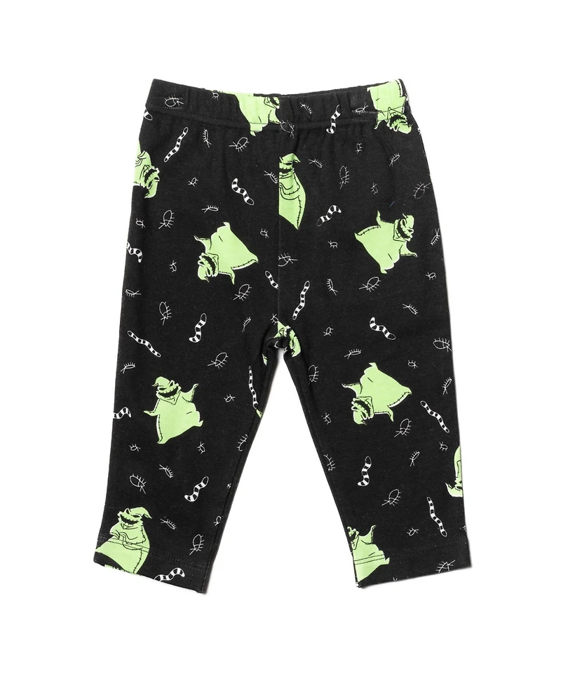 Nightmare Before Christmas Baby Boys Bodysuit Pants and Hat 3 Piece Outfit Set