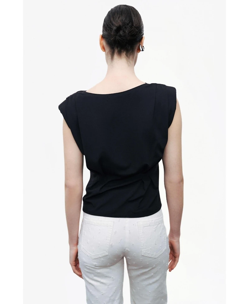 Nocturne Women's Blouse with Rope Straps