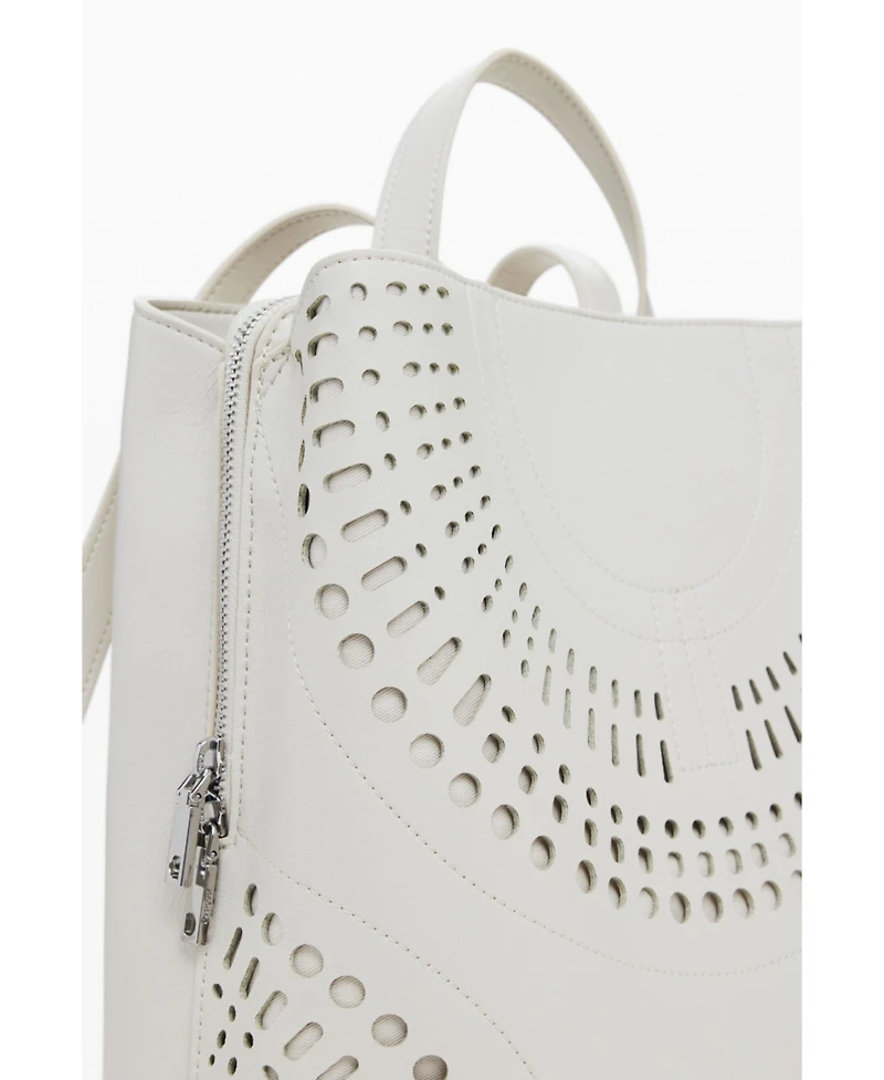 Desigual Women's Medium perforated backpack