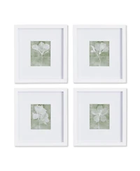 Translucent Floral Petite Prints Set of 4