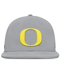 Nike Men's Gray Oregon Ducks On-Field Dugout True Performance Fitted Hat