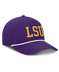 Fanatics Men's Purple Lsu Tigers Foul Ball Rope Adjustable Hat