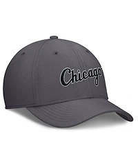 Nike Men's Gray Chicago White Sox Swoosh Performance Flex Hat