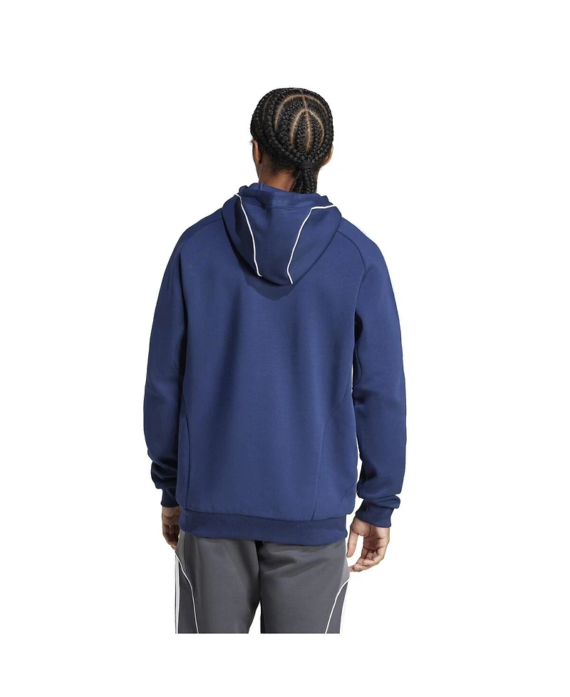 Adidas Men's Navy Sporting Kansas City 2025 Travel Pullover Hoodie
