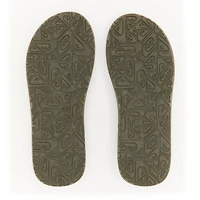 Quiksilver Men's Carver Suede Flip Flops