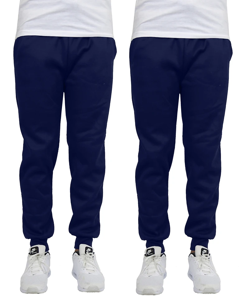 Blue Ice Men's 2-Pack Fleece-Lined Jogger Sweatpants