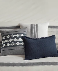 Madison Park Signature Murphy Oversized Cotton 8-Pc. Comforter Set, Full/Queen