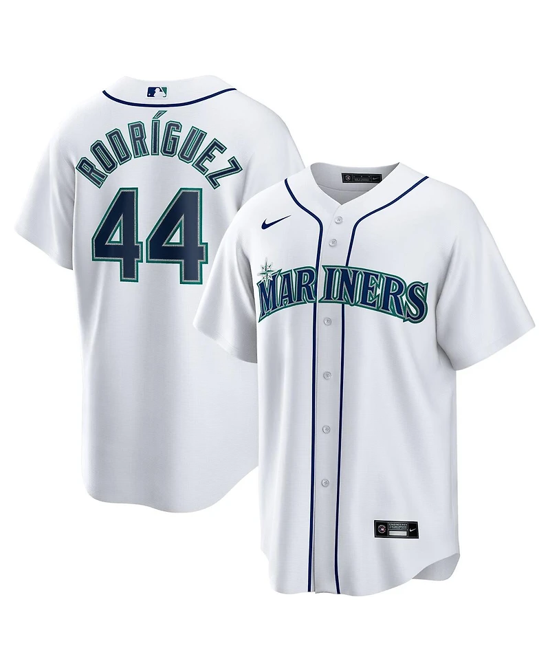Nike Men's Julio Rodriguez White Seattle Mariners Home Replica Player Jersey