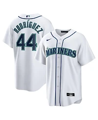 Nike Men's Julio Rodriguez White Seattle Mariners Home Replica Player Jersey