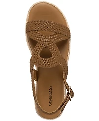 Style & Co Women's Ashlandd Flat Sandals, Created for Macy's