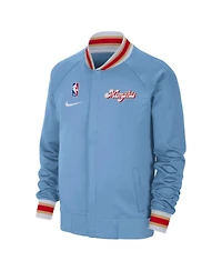 Nike Men's Light Blue Memphis Grizzlies 2024/25 City Edition Authentic Showtime Performance Full-Zip Jacket