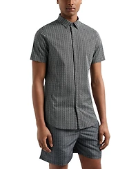 A|X Armani Exchange Men's Ax Logo Shirt