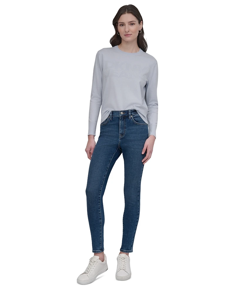 Dkny Jeans Women's Mid Rise Skinny Jeans - F3j