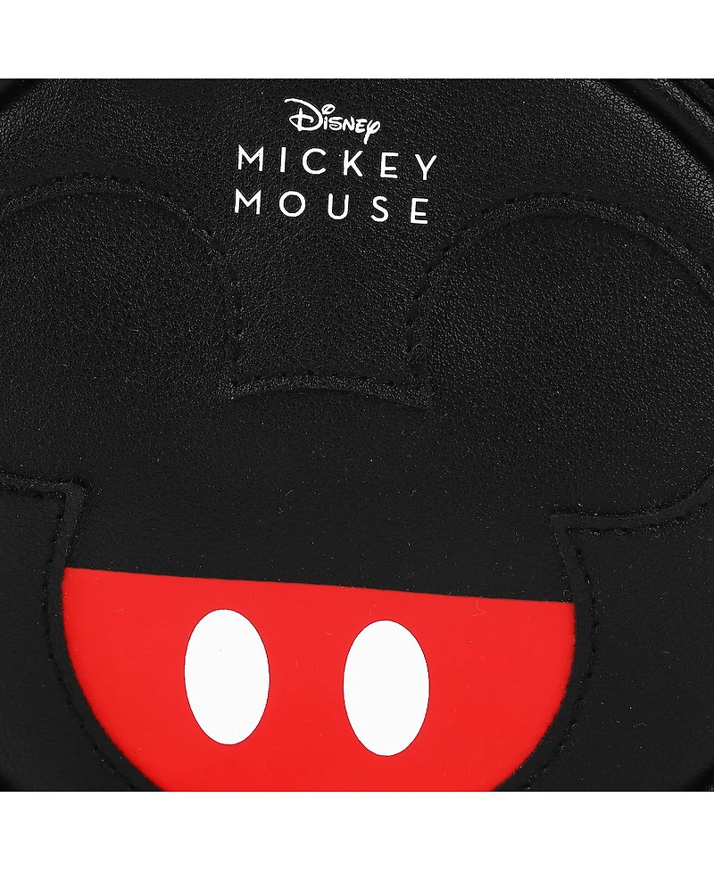Disney Mickey Mouse Ears & Shorts Black 5" Cosmetic Toiletry Bag