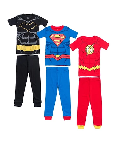 Justice League Toddler Boys Dc Comics Pajama Shirts and Pants