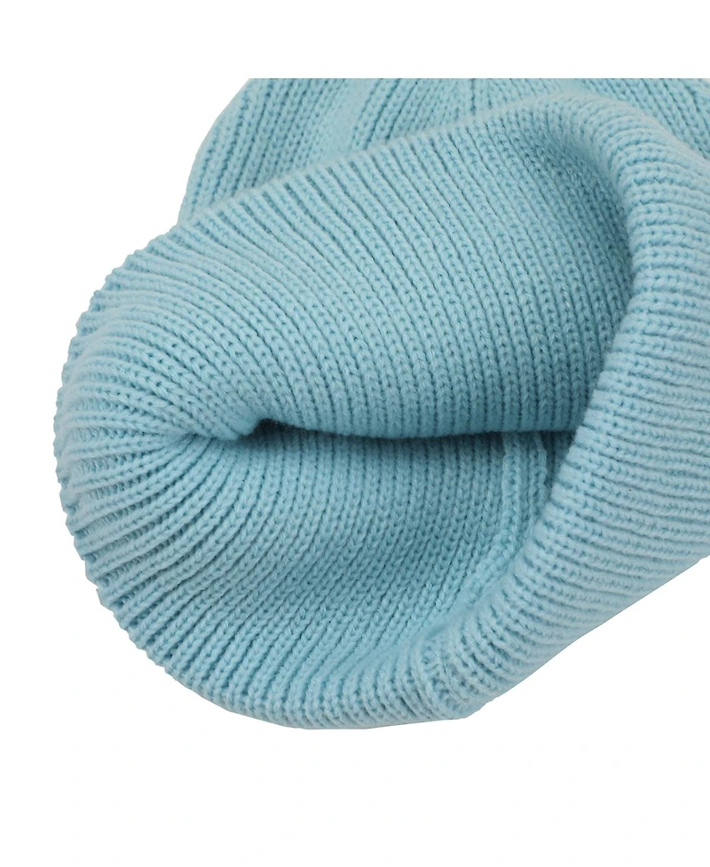 Cinnamoroll 3D Plush Character Head Blue Tall Cuff Beanie