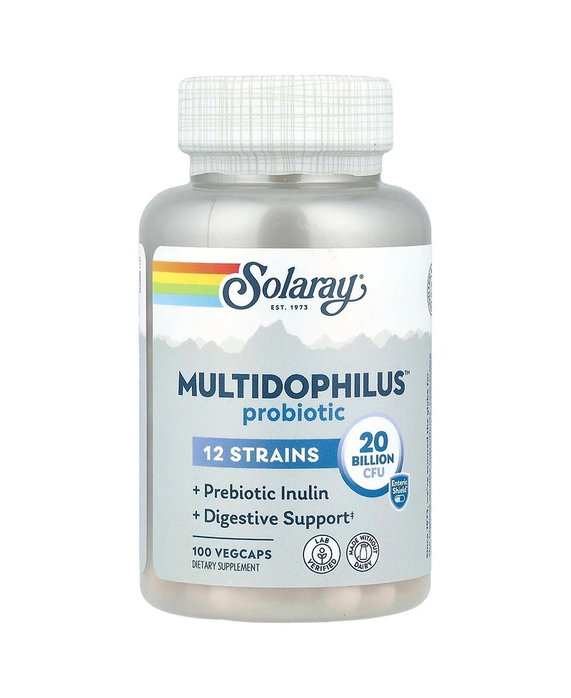 Solaray Multidophilus Probiotic 20 Billion Cfu