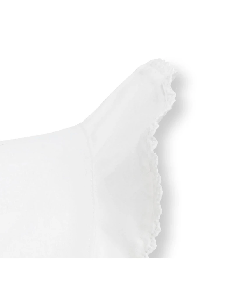 Hope & Henry Baby Brimmed Linen Bonnet