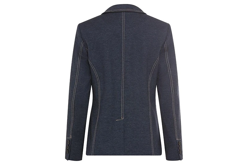 Olsen Women's Denim Look Jersey Blazer