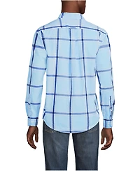 Lands' End Men's Traditional Fit Essential Lightweight Poplin Shirt