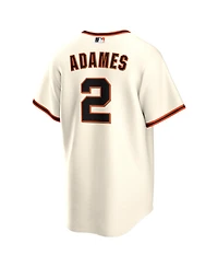 Nike Men's Willy Adames 1.0 Cream San Francisco Giants Replica Jersey