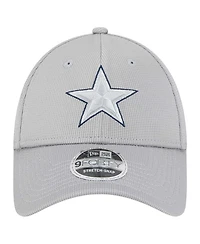 New Era Men's Gray Dallas Cowboys Pivot 9FORTY Adjustable Hat