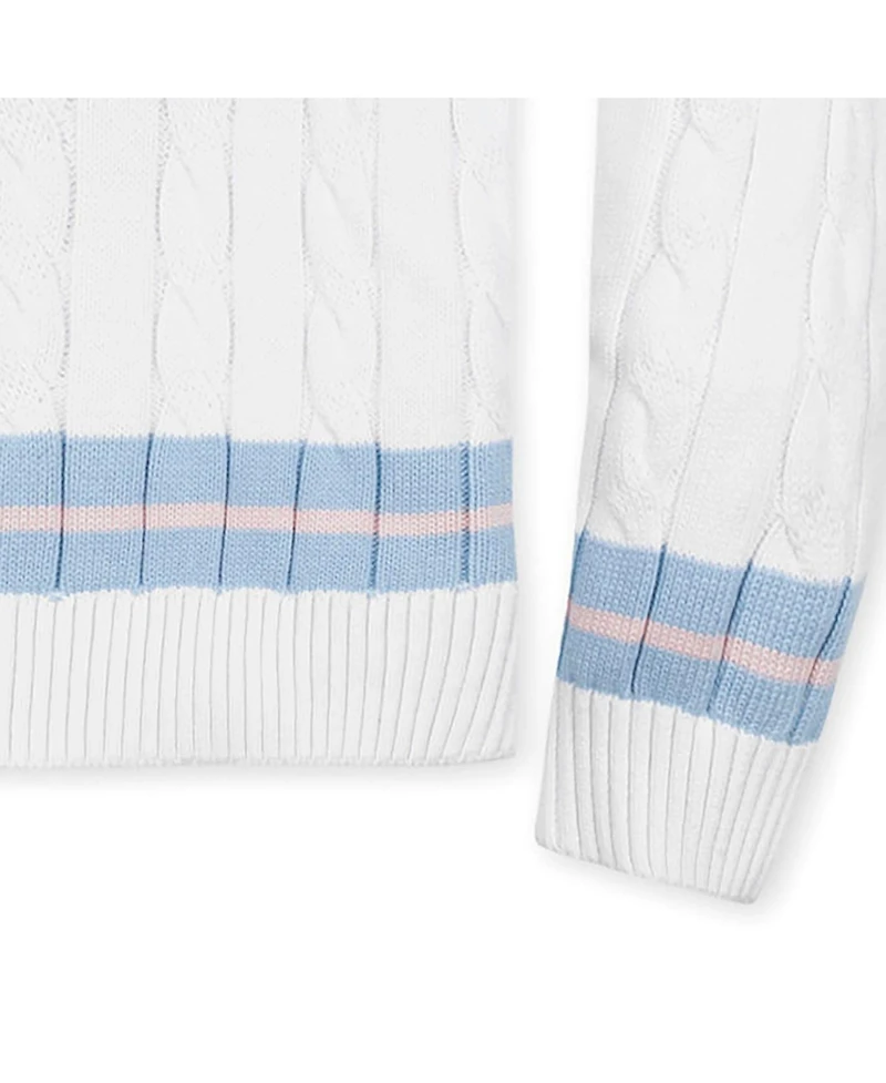 Hope & Henry Men's V-Neck Cricket Sweater