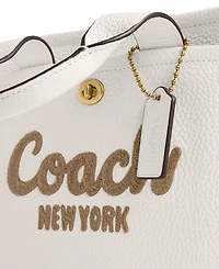 Coach Cargo Small Bubble Leather Tote Bag 26