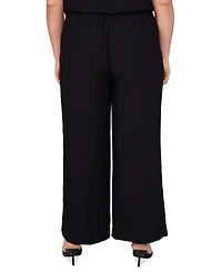 Vince Camuto Plus High-Rise Wide-Leg Pants