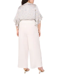 Vince Camuto Plus High-Rise Wide-Leg Pants