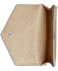 Lauren Ralph Lauren Textured Leather Small Flap Card Case
