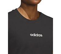 adidas Women's Cotton Essentials Short-Sleeve T-Shirt Dress