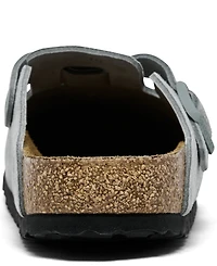 Birkenstock Women's Boston Soft Footbed Suede Leather Clogs from Finish Line