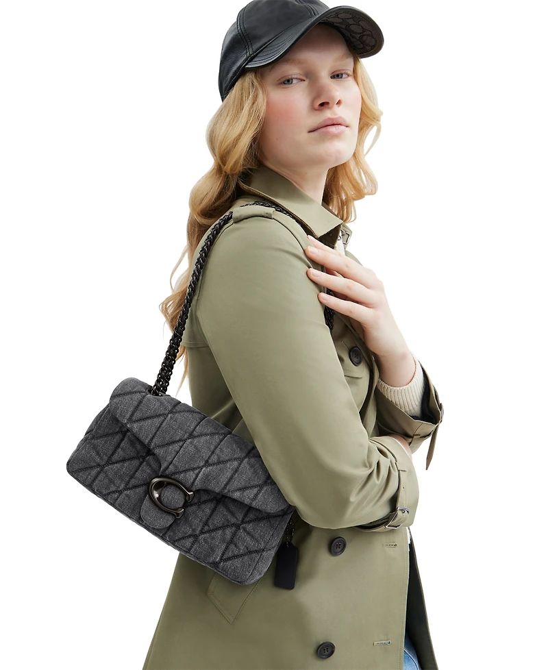 Coach Tabby Quilted Leather Small Shoulder Bag