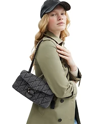 Coach Tabby Quilted Leather Small Shoulder Bag