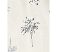 Carter's Baby Girls Cotton Palm Tree-Print Tank Romper