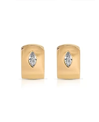 Ettika Marquise Crystal Huggie Earrings