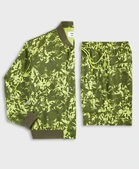 Mode Of One Mens Regular Fit T Shirt Abstracted Floral Regular Fit Printed Bomber Jacket Abstracted Floral Regular Fit Printed 9 Cargo Shorts Macys Exclusive