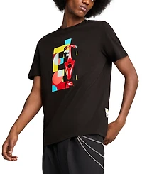 Puma Men's Scuderia Ferrari Regular-Fit Race Car Graphic T-Shirt