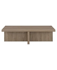 Hudson & Canal 54" Elna Wide Rectangular Coffee Table