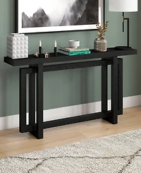 Hudson & Canal 55" Breslow Wide Rectangular Console Table