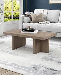Hudson & Canal 44" Dimitra Wide Rectangular Coffee Table
