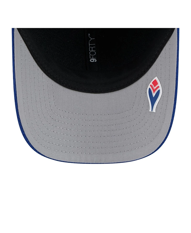 New Era Men's Blue Atlanta Braves 2025 Mlb Clubhouse 9FORTY M-Crown Adjustable Hat