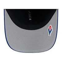 New Era Men's Blue Atlanta Braves 2025 Mlb Clubhouse 9FORTY M-Crown Adjustable Hat