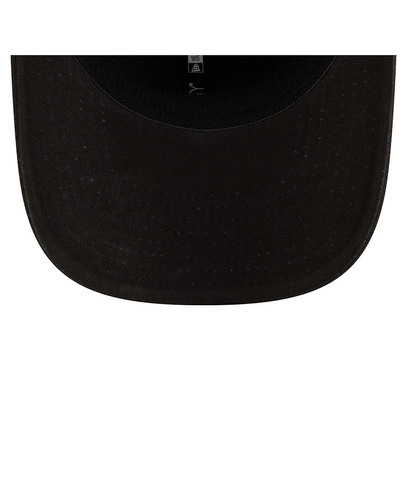 New Era Men's Black Pittsburgh Pirates Player Replica 9SEVENTY Adjustable Hat